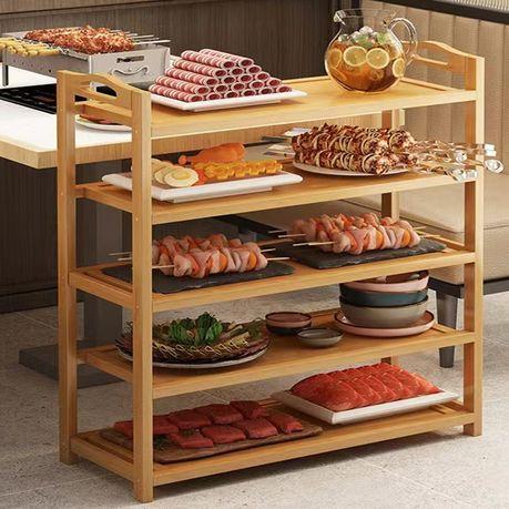 Bestby - 5-Tier/4-Tier Bamboo Shoe Rack/ Shoe Storage Organizer - 85cm - 85.0 cm - Image 5