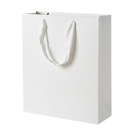 Premium Paper Gift Bags (12 Pack) -XL(30x12x40cm) - White