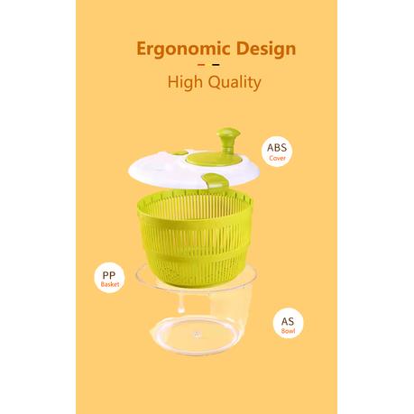 Bestby - Large Capacity Salad Spinner(5L)