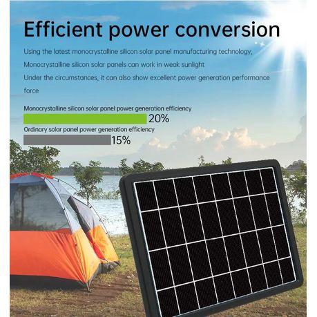 15W Grade A Monocrystalline Solar Panel Charging Station GDPLUS GD-120