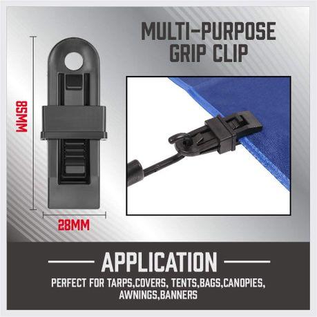 Horusdy 30 Piece Premium Bungee Cords Assortment Jar