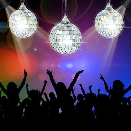 Bestby - 4 Piece Mirror Ball for Disco, Wedding or Party - 9 cm - Image 3