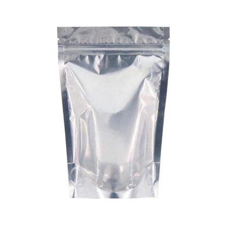 Bestby - Clear Front Aluminum Foil Resealable Stand-up Pouch Bags - 50 Pieces - M