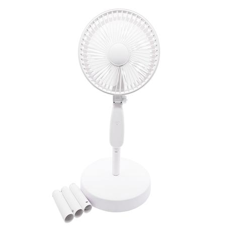 AICOM Rechargable Indoor & Outdoor Desk/Floor Fan with Led Light