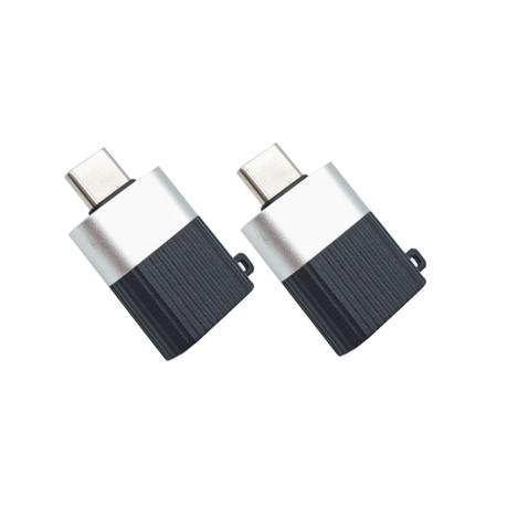 AICOM-TypeC Male to USB Female Adapter Converter(2 Pack)