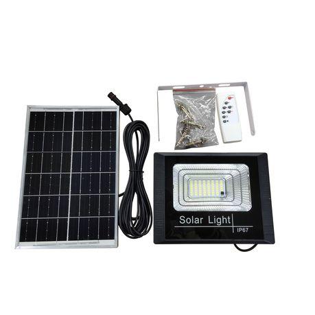 30W Solar Flood Light 3900LM Super Bright With 15 Hours Battery