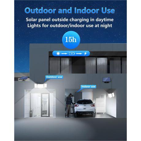30W Solar Flood Light 3900LM Super Bright With 15 Hours Battery - Image 6