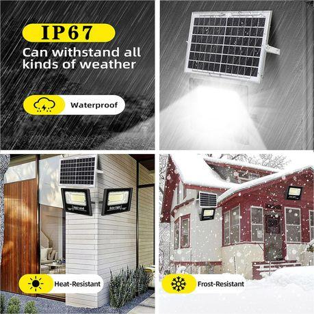 30W Solar Flood Light 3900LM Super Bright With 15 Hours Battery - Image 7