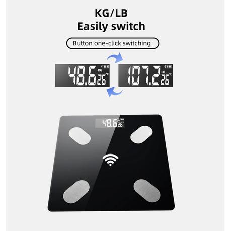 Rechargeable Smart Weight Scale Body Fat Scale - Image 3