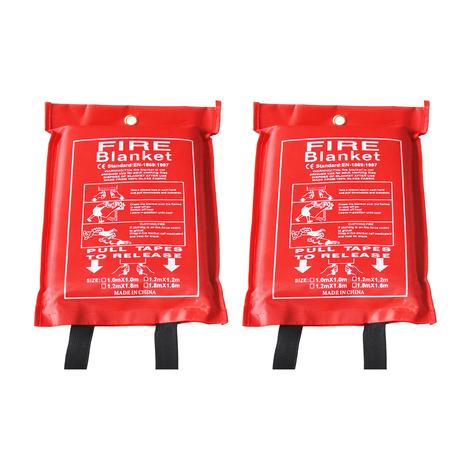 Bestby - Emergency Fire Blanket for Home/School/Office ( 2pack) - 100 cm