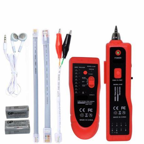 Network Cable Tester Wire Continuity Tracker for Ethernet LAN Telephone