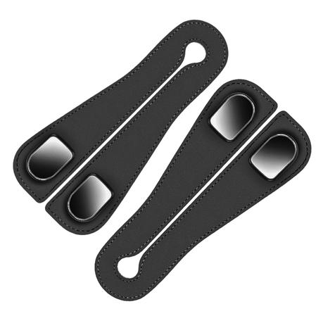 Bestby - Car Backseat Headrest Hanger Organizer with 2 Hooks - Set of 2 - Caramel