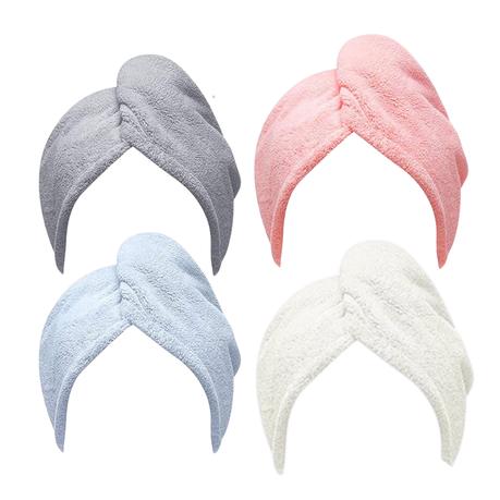 Bestby - Quick-Dry Microfiber Hair Wrap Towel Drying Cap( 4 Pack Light)