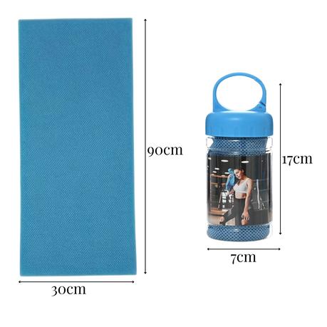 Arfast - 4pcs Instant Cooling Towels with Carry Bottles for Sport & Outdoor - Image 3