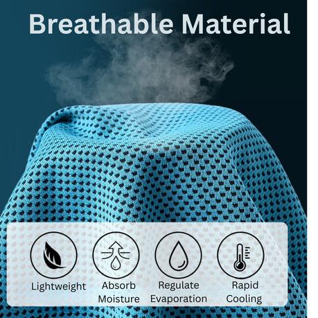 Arfast - 4pcs Instant Cooling Towels with Carry Bottles for Sport & Outdoor - Image 4