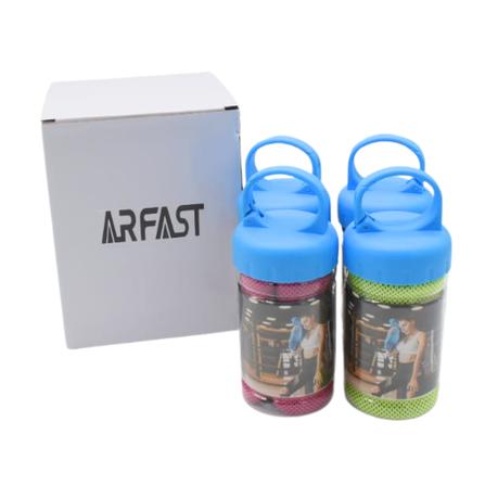 Arfast - 4pcs Instant Cooling Towels with Carry Bottles for Sport & Outdoor - Image 8