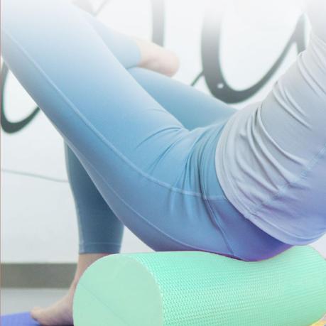 ARFAST - High-Density EVA Foam Roller for Yoga Fitness & Muscle Massage - Green - Image 4