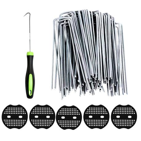 Arfast- 50 Pcs Heavy Duty Landscape/Garden Staples For Fabric/Hose/Tent