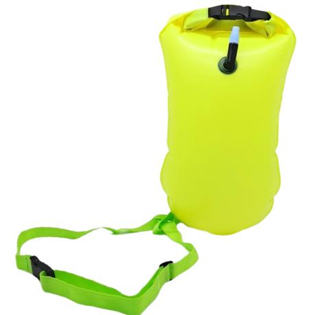 Arfast - 2-in-1 Swim Buoy Dry Bag with Waist Belt for Water Sports - Orange