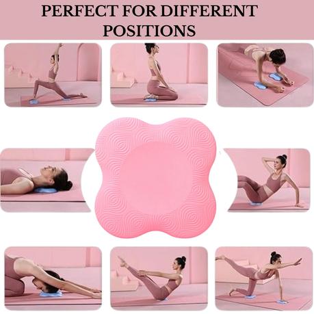 Arfast - 2 Pack Thick Knee Pads Foam Cushions for Yoga/Pilates/Workout - Black - Image 17