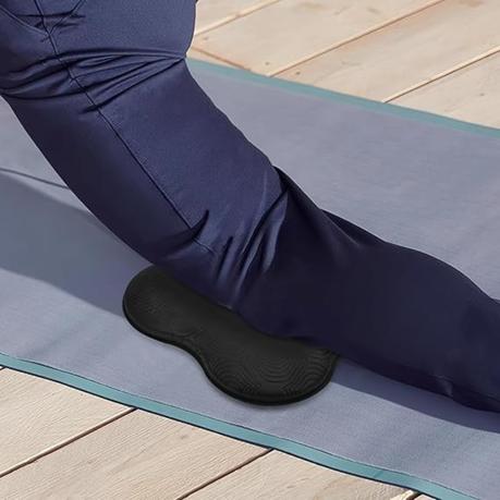 Arfast - 2 Pack Thick Knee Pads Foam Cushions for Yoga/Pilates/Workout - Black - Image 5