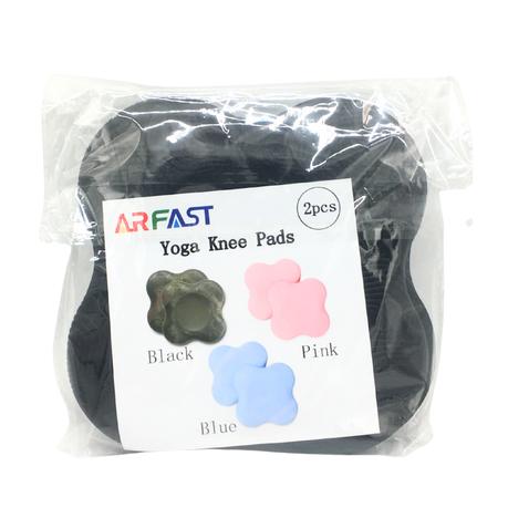 Arfast - 2 Pack Thick Knee Pads Foam Cushions for Yoga/Pilates/Workout - Black - Image 8