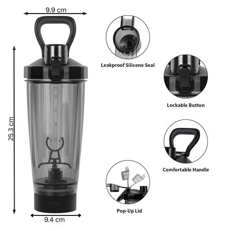 AICOM - 11000rpm Rechargeable Electric Shaker Bottle Stirring Cup - Image 3