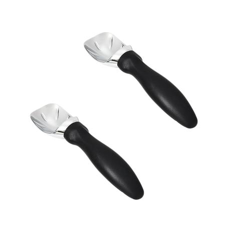 Bestby - 304 Stainless Steel Ice Cream Scoops - 2 Piece - Black