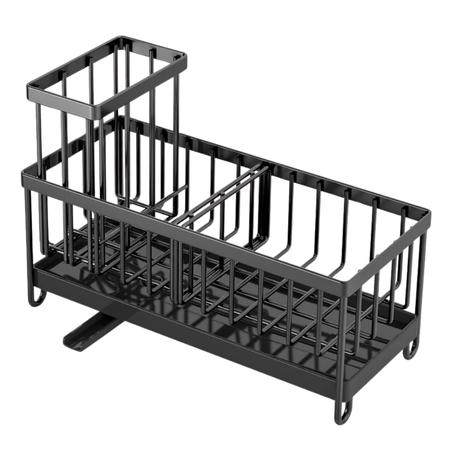 Bestby - Stainless Steel Kitchen Sink Caddy Organizer Holder Rack