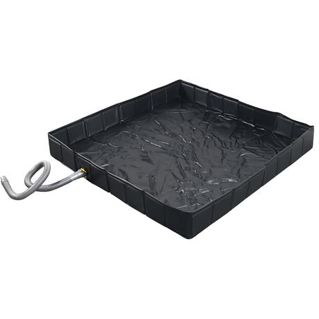 Arfast - Portable Collapsible Outdoor Shower Tray Base with Drain Hose