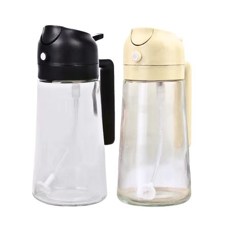 Bestby 2-in-1 Refillable Oil Spray & Pour Dispenser (2-Pack)