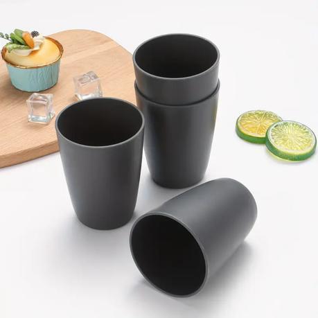 Bestby -64-Piece Eco-Friendly Wheat Straw Dinnerware Set - Image 8