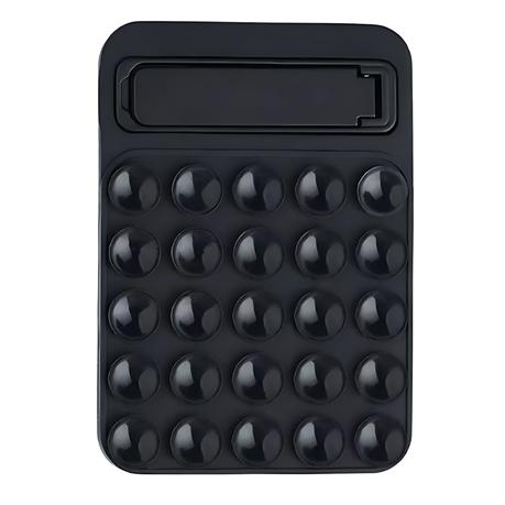 AICOM - Silicone Suction Cup Phone Mount with foldable Stand - White