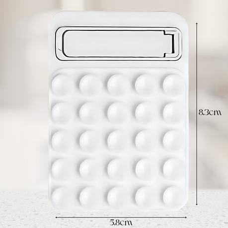 AICOM - Silicone Suction Cup Phone Mount with foldable Stand - Black - Image 9