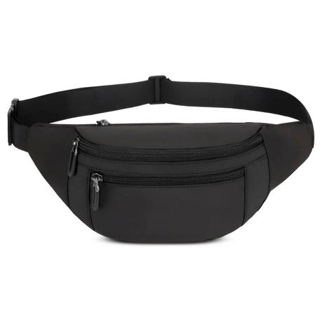 Arfast - Oxford Crossbody Bum Bag Fanny Pack Waist Bag with 3 Zip Pockets
