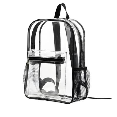Arfast-Clear PVC Student Backpack With Padded Straps