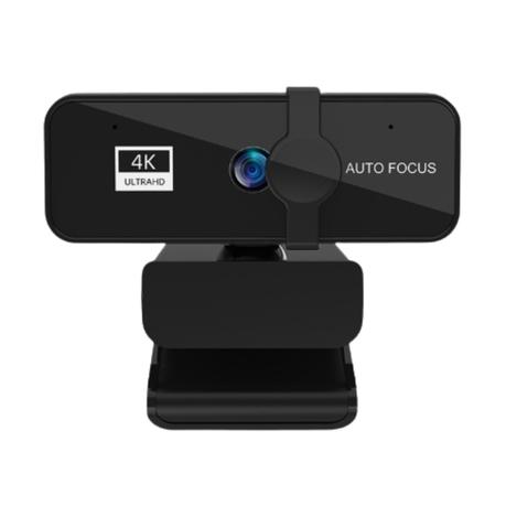AICOM - Ultra 4K Autofocus USB Web Camera with Zoom Function & Dual Mics