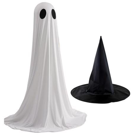 Bestby - Halloween Outdoor Spooky Ghost Decoration with LEDLight