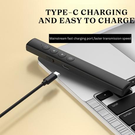 AICOM - Wireless Presentation Clicker Red Laser Pointer - Image 4