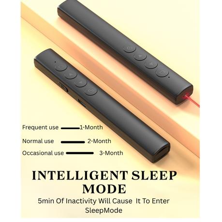 AICOM - Wireless Presentation Clicker Red Laser Pointer - Image 6