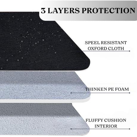 AICOM - Oxford Fabric Double-Pocket Laptop & Tablet Bag Sleeve Case - Image 4