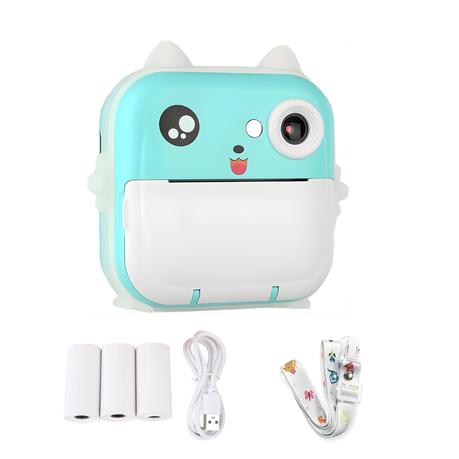 AICOM-Instant Print Camera for Kids With Thermal Printing and Video Capture - Pink