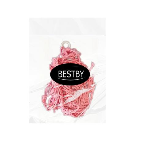 Bestby-Cotton Rope Hammock Organizer Wall Hanging Storage Net for Plush Toy - Pink - Image 6