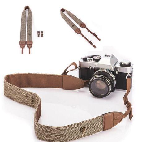AICOM 2-Piece Vintage Cotton Shoulder Straps for DSLR Cameras - Image 4