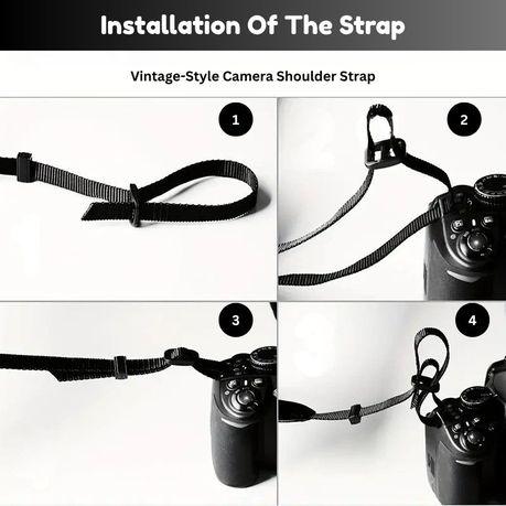 AICOM 2-Piece Vintage Cotton Shoulder Straps for DSLR Cameras - Image 6