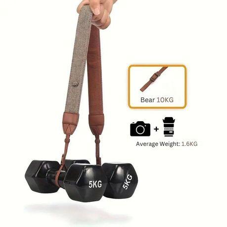 AICOM 2-Piece Vintage Cotton Shoulder Straps for DSLR Cameras - Image 7