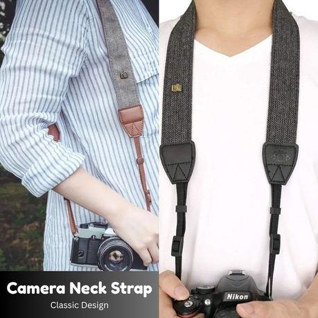 AICOM 2-Piece Vintage Cotton Shoulder Straps for DSLR Cameras - Image 8