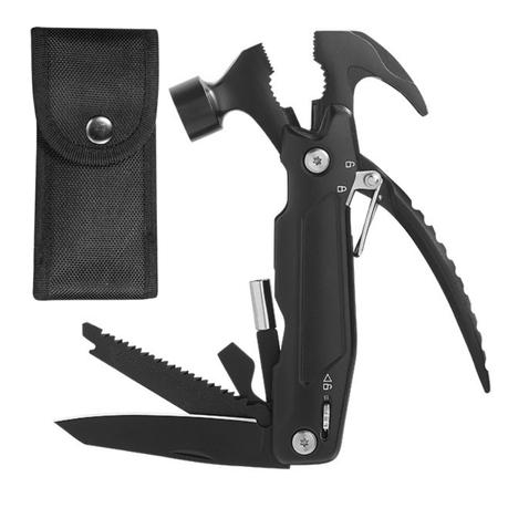 ARFAST 17-in-1 Stainless Steel Multitool Hammer Knife Camping Survival Tool