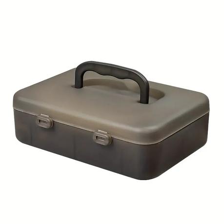 Arfast - Portable Double-Layer Art Tools Storage Case Pens Organizer Box