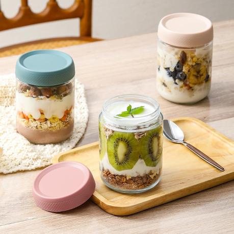 Bestby-Premium Airtight Stackable Leak-Proof Glass Storage Jars (6Pack) - Image 7